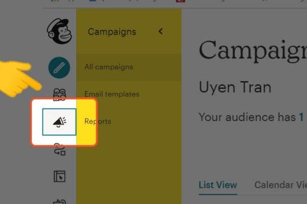 Lên lịch và gửi Email