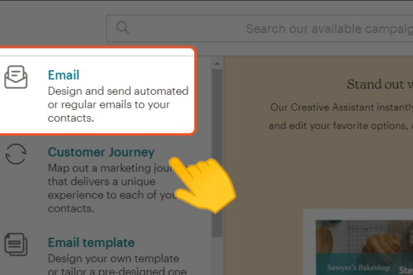 Lên lịch và gửi Email