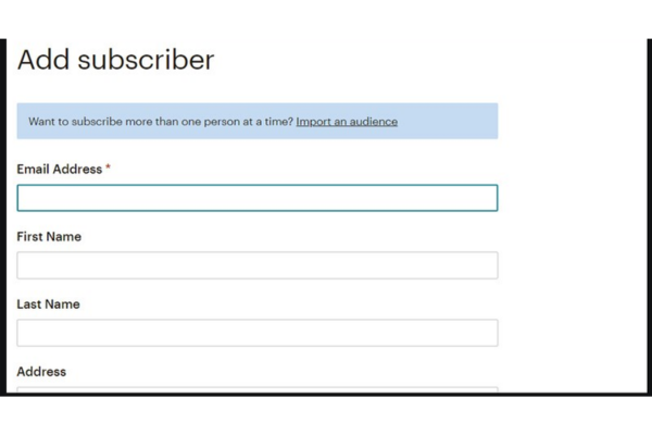 Cách sử dụng Mailchimp 