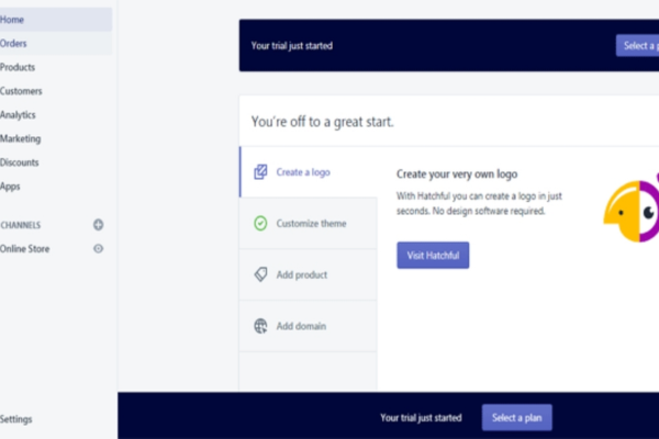 Hướng dẫn tạo tài khoản Shopify