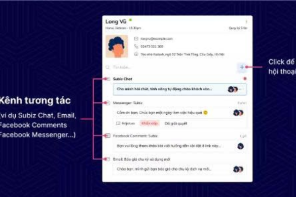 Giao diện các tính năng nổi bật 