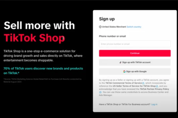Cách đăng ký TikTok Shop